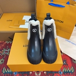 ルイヴィトン 頭階牛革高級靴